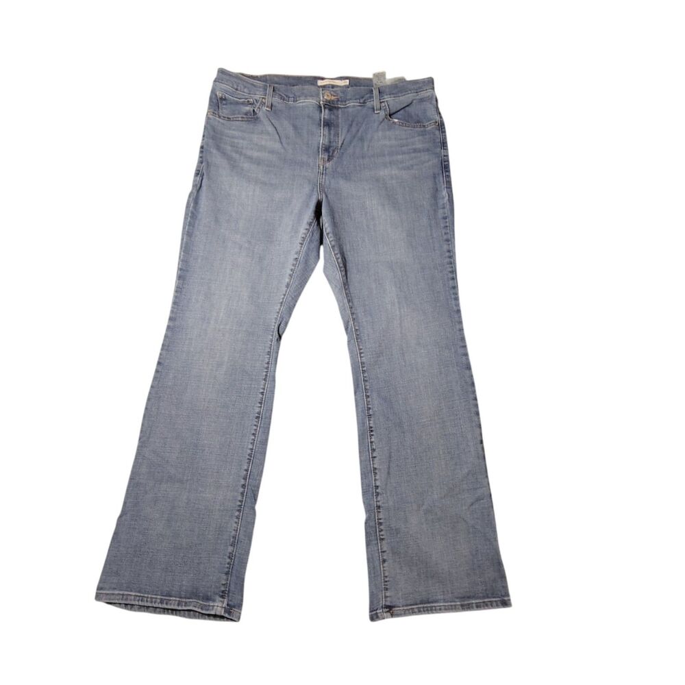 LEVI STRAUSS Plus Size High Rise Bootcut Denim Jeans Size 18 Woman's Y2K 00063